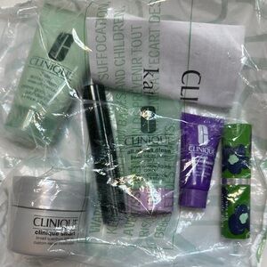 Clinique Skincare and Makeup Collection with Kate Spade plum pop lipstick